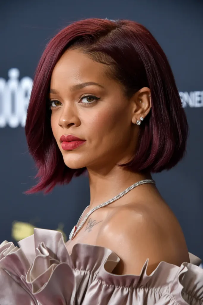 13. Blunt Polished Bob