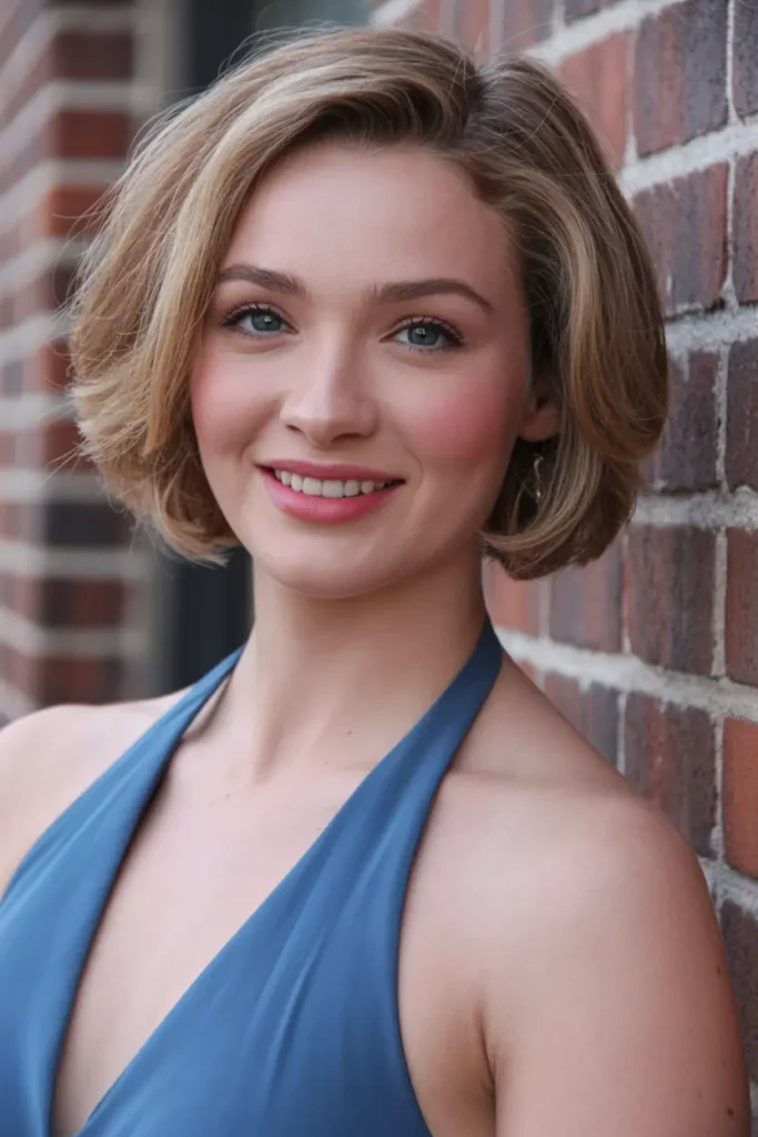 15. Volumized Short Bob