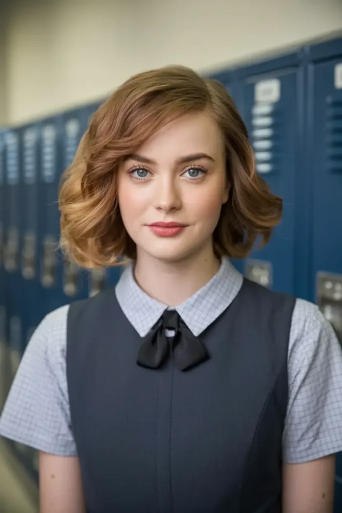 16. Side Swept Curls