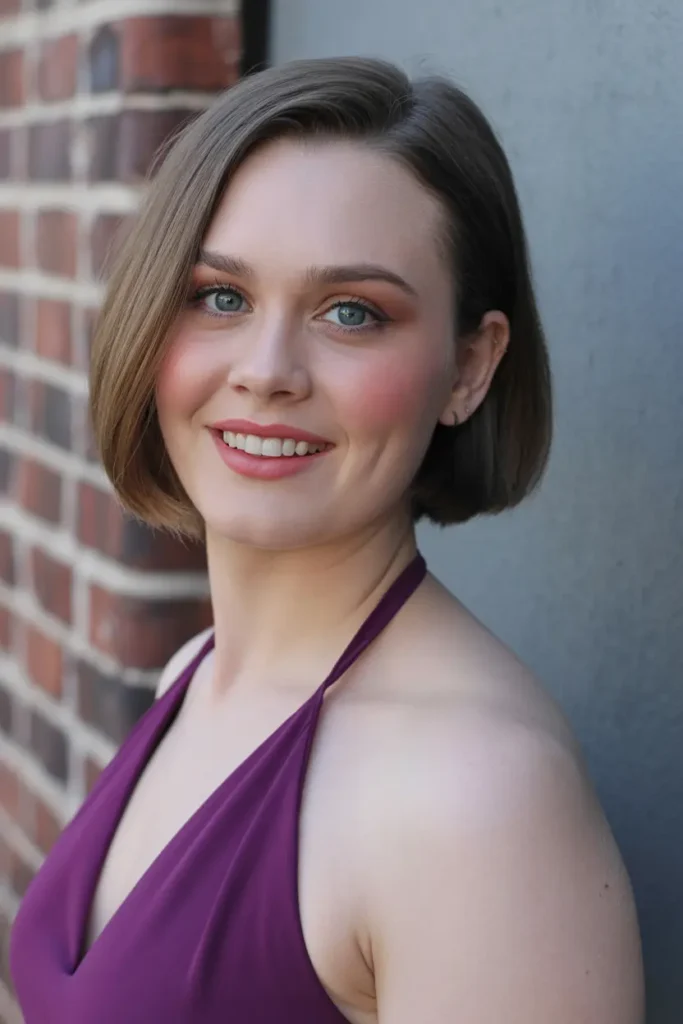 17. Modern A Line Bob