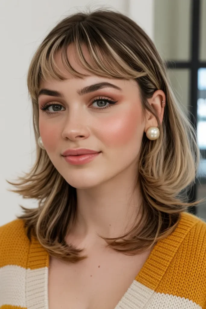 18. Butterfly Layers with Bangs