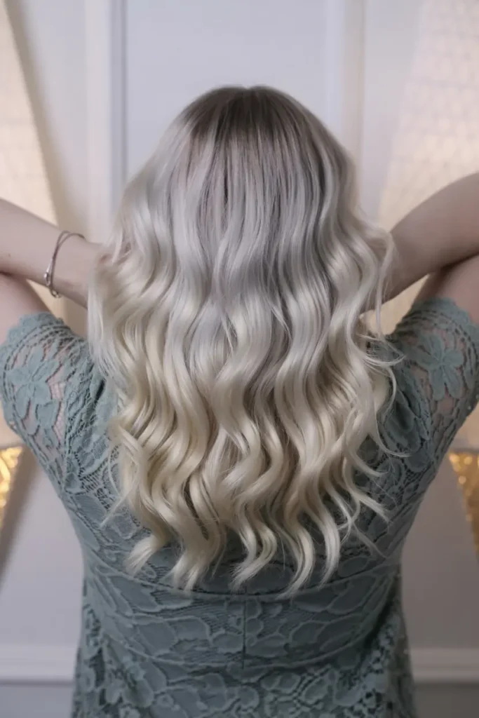 20 Blonde Highlights on Dark Hair ideas That Truly Shine 35 18. Icy Blonde Accents