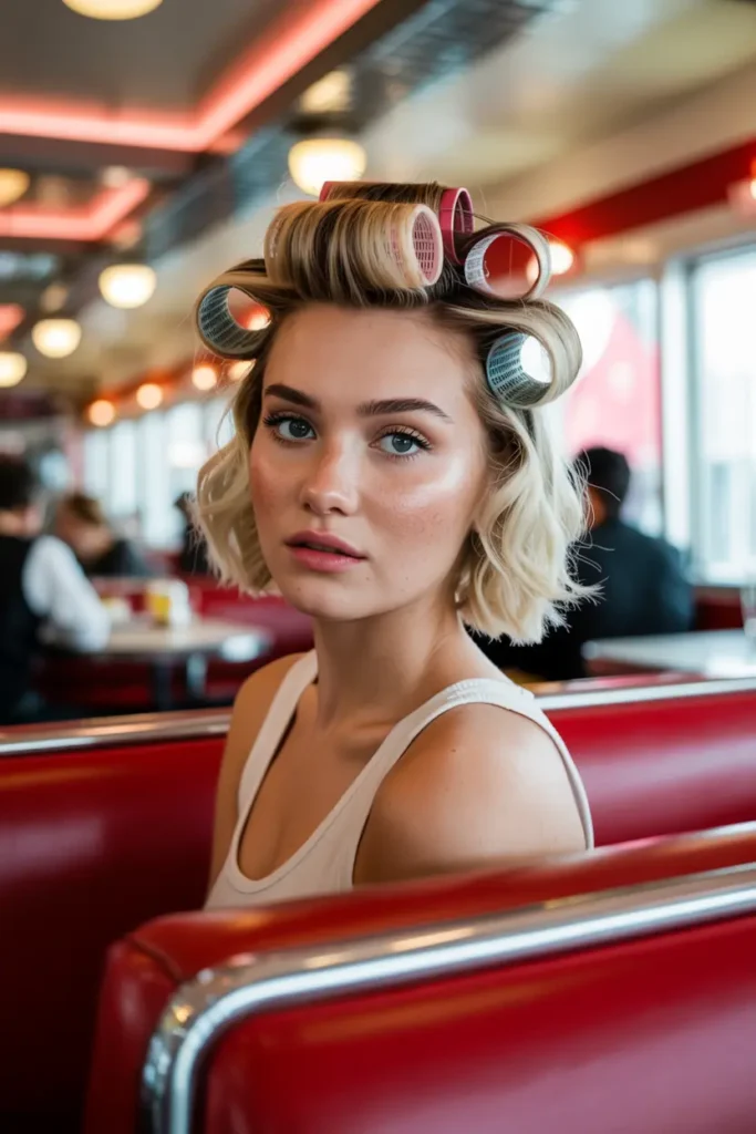 18.retro 90s short bob