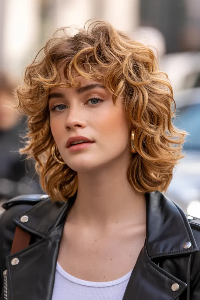 25 Iconic 90s Curly Hair Ideas Making a Comeback 37 19. 90s Curly Shaggy Layers 1