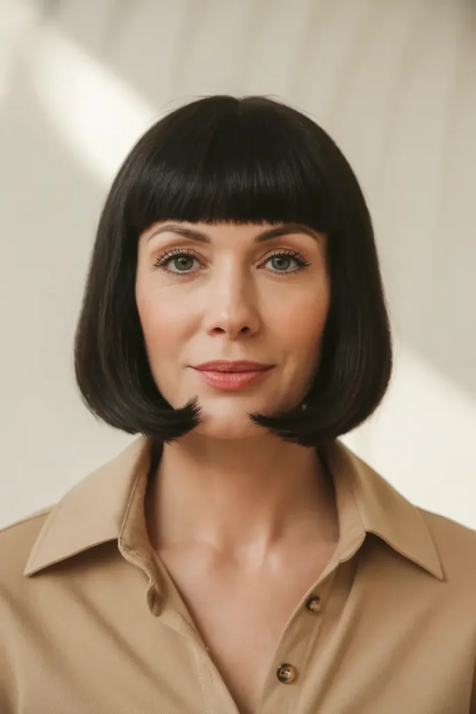 2. Bob with Full Fringe