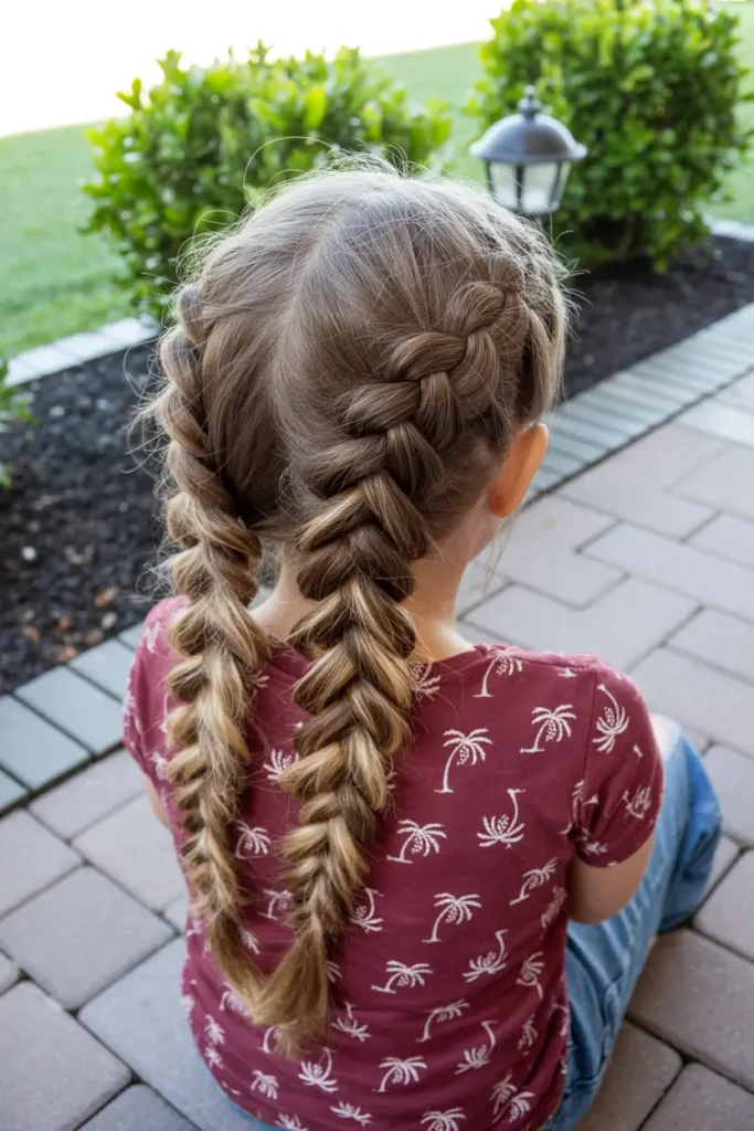 25 Braided Pigtail Hairstyles You’ll Want to Try 3 2. French Braid Pigtails