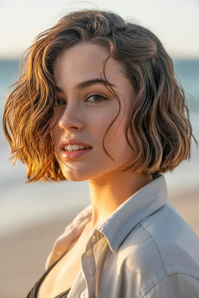 2.90s short bob with waves 1