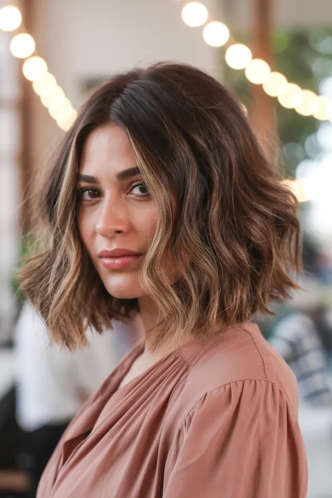 20. Tousled Wob Wavy Bob