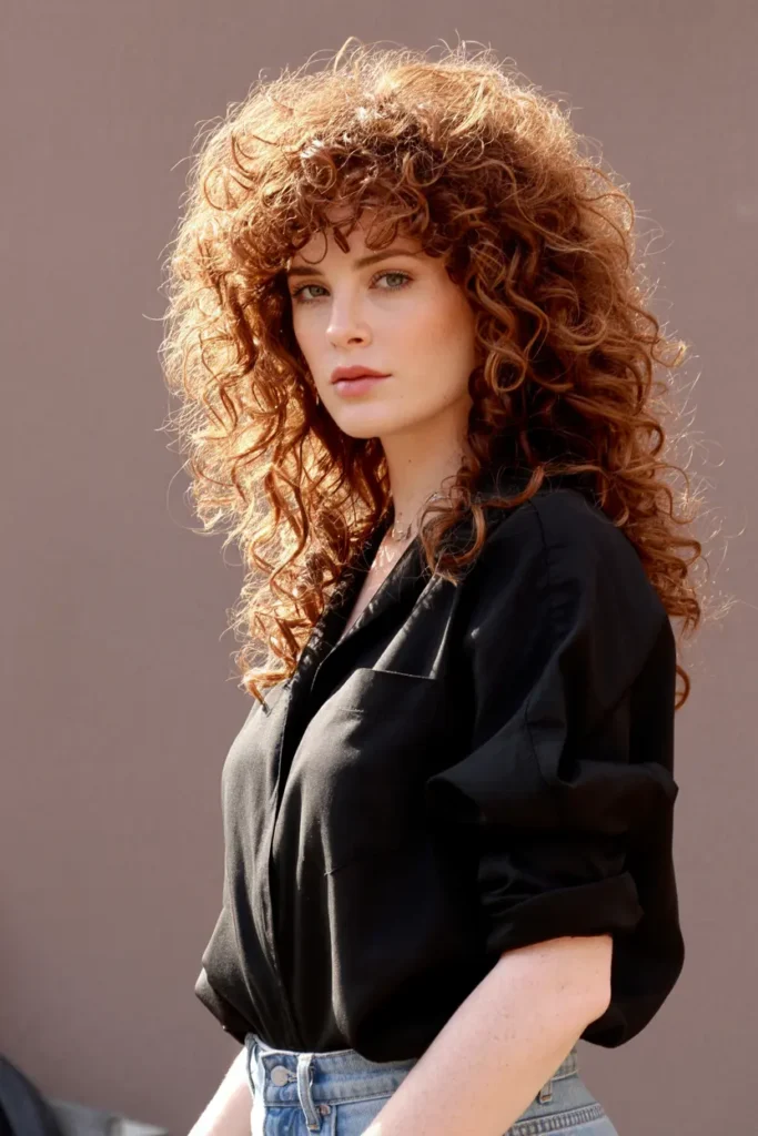 25 Iconic 90s Curly Hair Ideas Making a Comeback 41 21. Big 90s Curly Hair