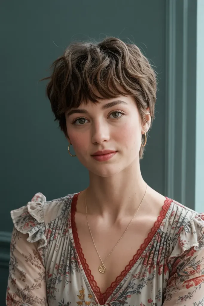 21. Tousled Pixie Crop 90s Pixie Cut