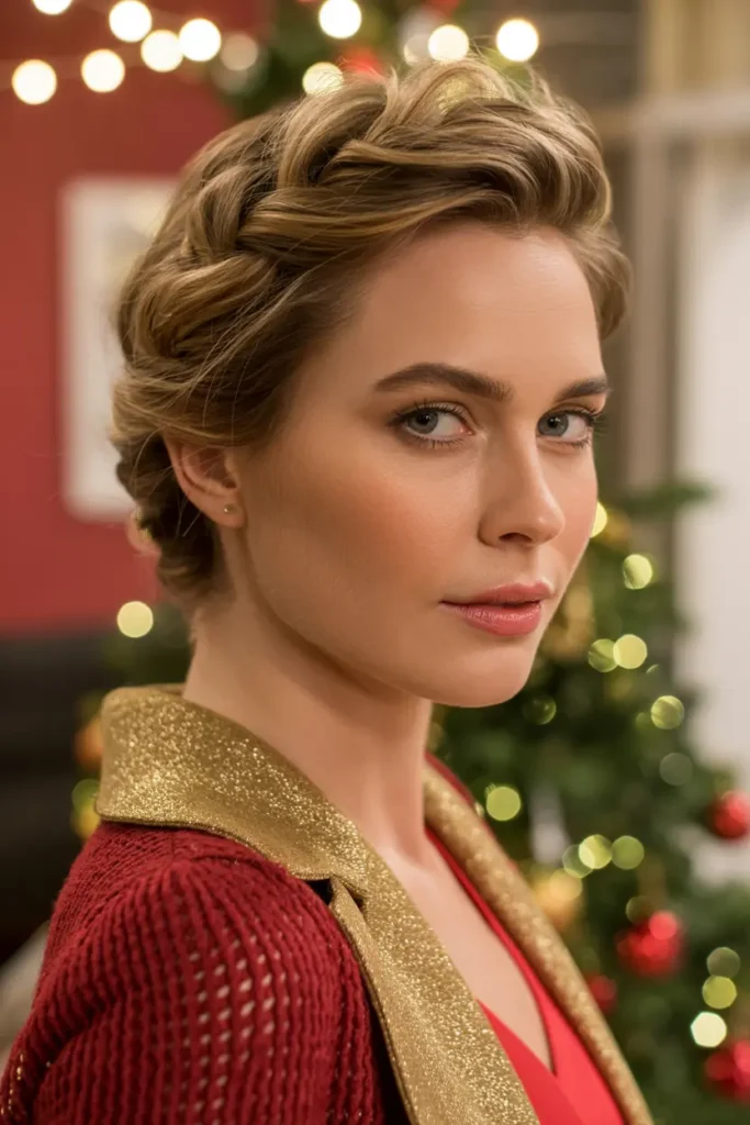 24. Twisty Updo Vibes