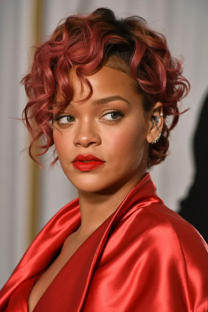 25. Bouncy Red Curls