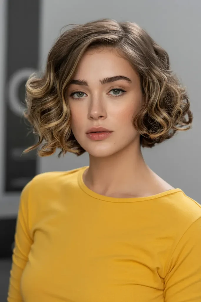 25. Retro Bob with Curls