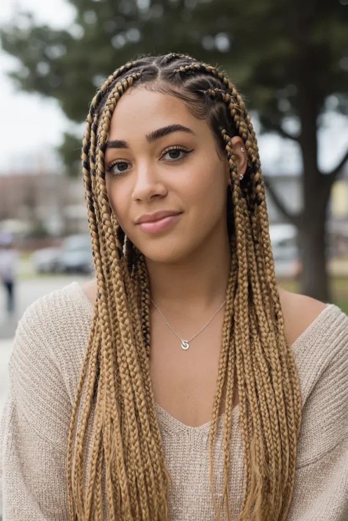 25 Braided Pigtails for Black Women with Pro Tips 5 3. Ghana Braided Pigtails