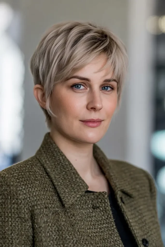 42 Stylish Medium Length Layered Haircuts to Try in 2025 59 30. Layered Pixie with Tapered Back