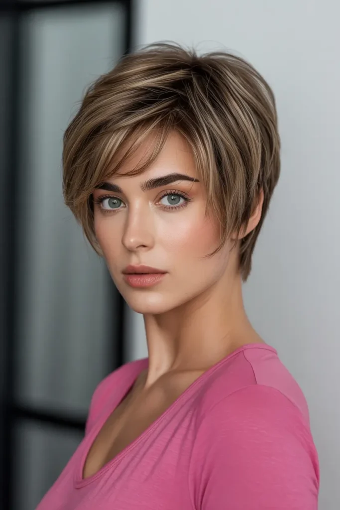 31. Modern Shag Pixie Cut