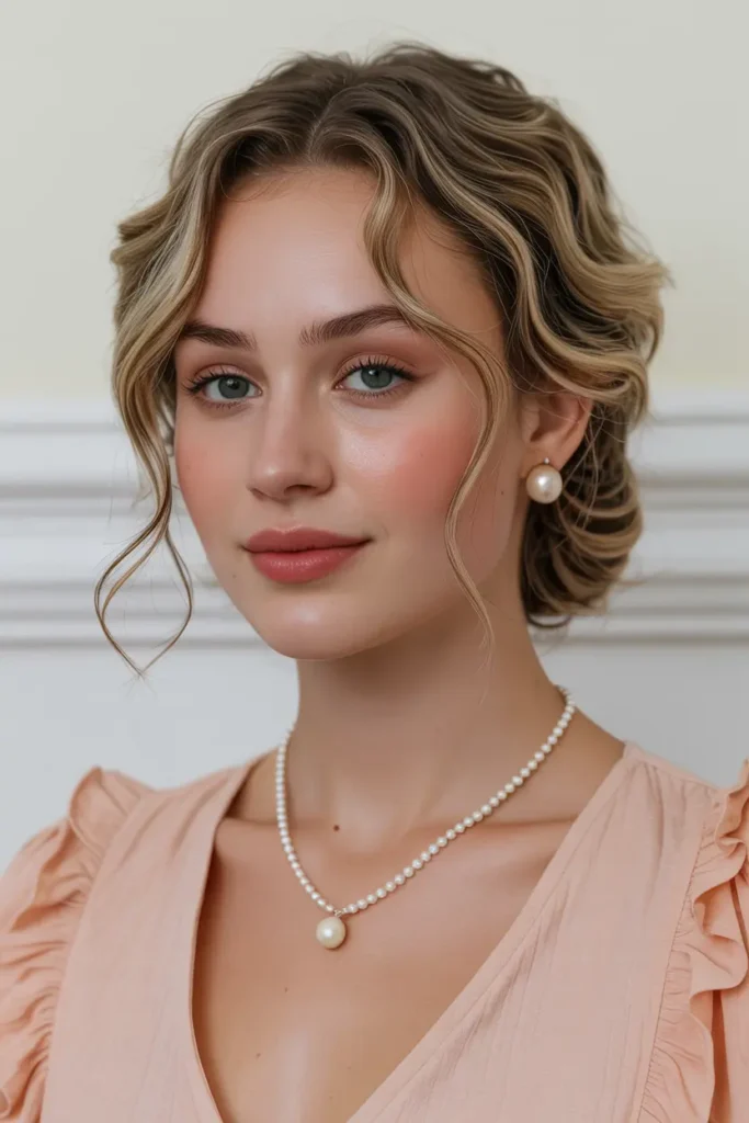 34. Beachy Loose Updo