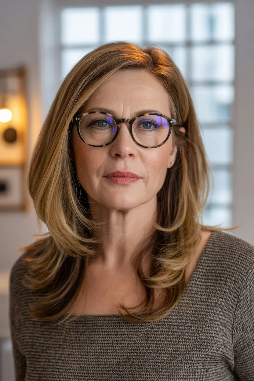 34. Shoulder Length Layers