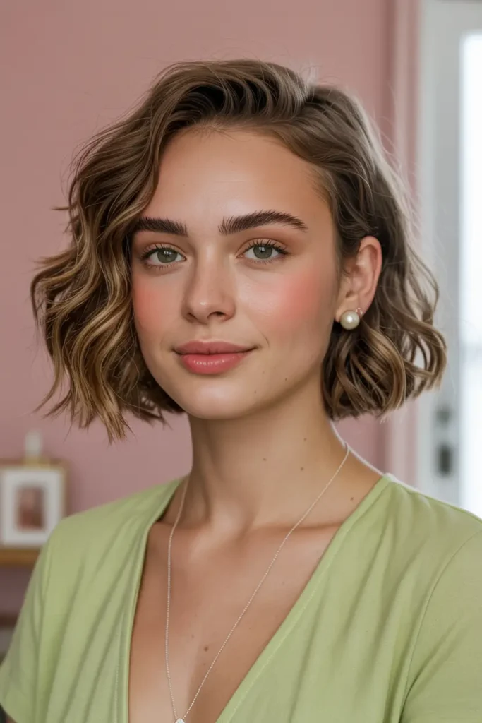 35. Wavy Textured Lob
