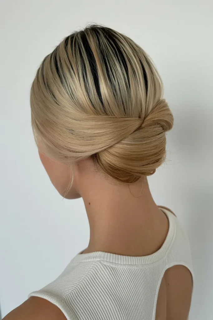 36. Simple Twist Updo