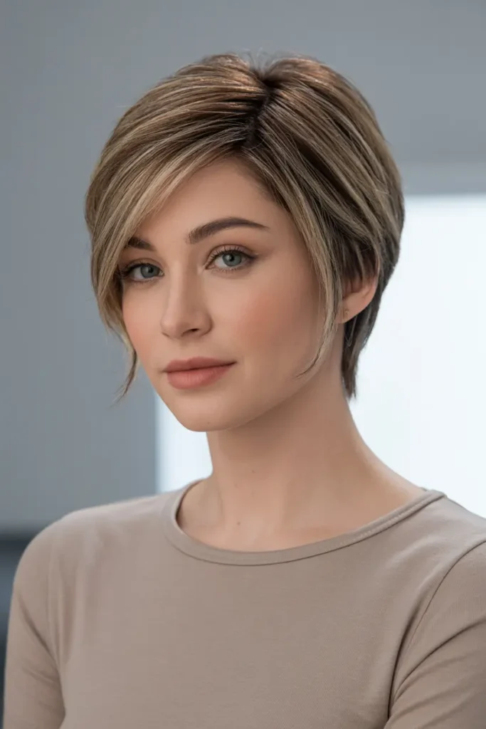 37. Inverted Pixie with Highlights