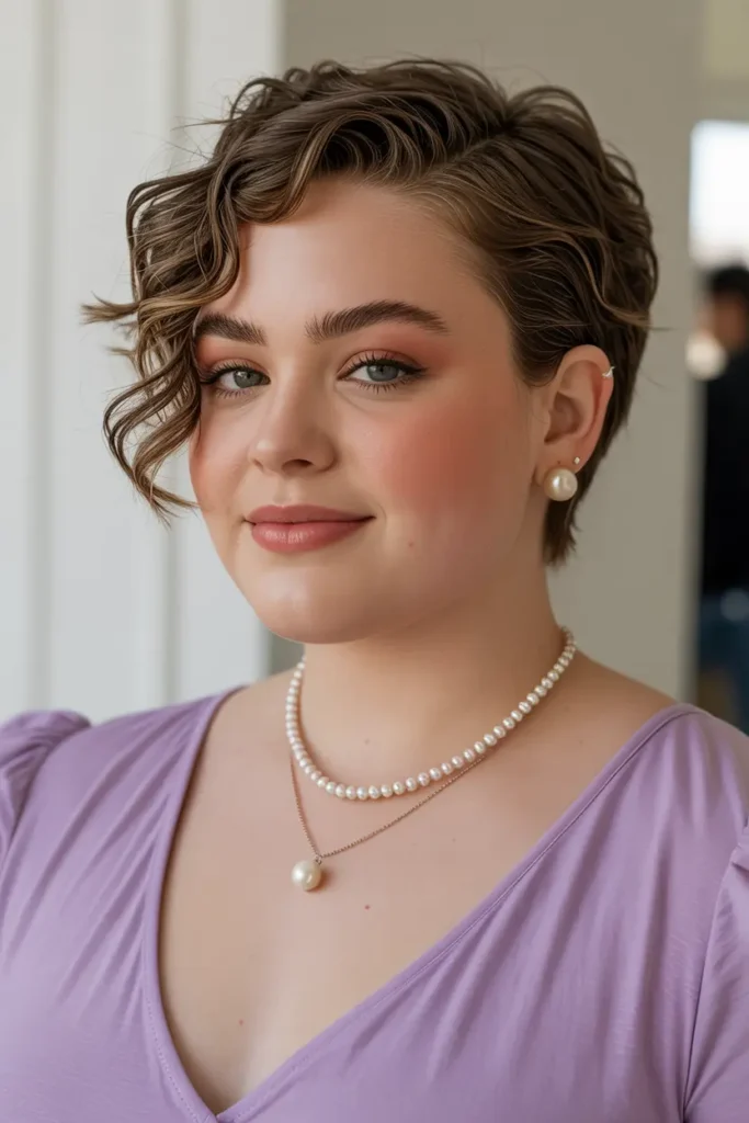 39. Messy Pixie with Curls