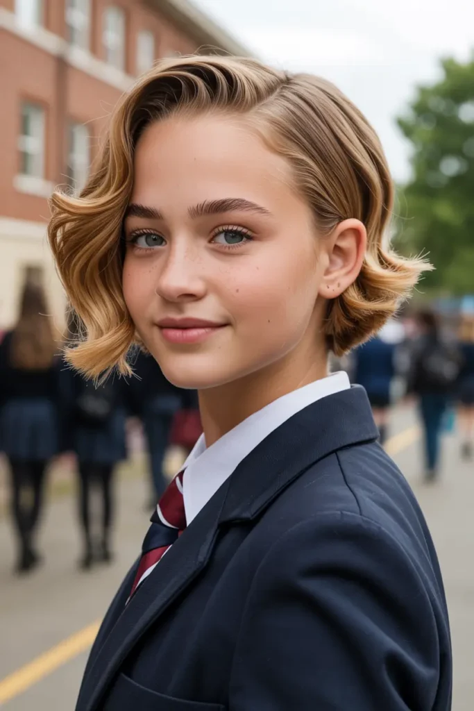 4. Side Part with Waves