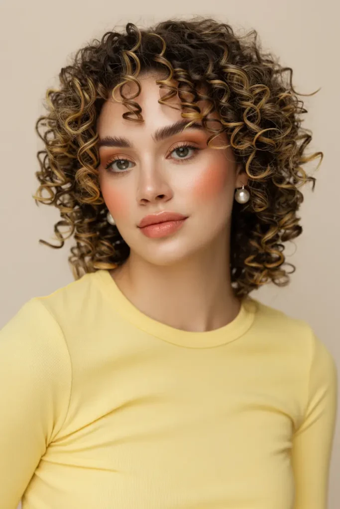 25 Iconic 90s Curly Hair Ideas Making a Comeback 7 4. Tight Spiral Curls