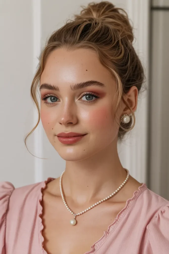 40. Cute Knotted Updo