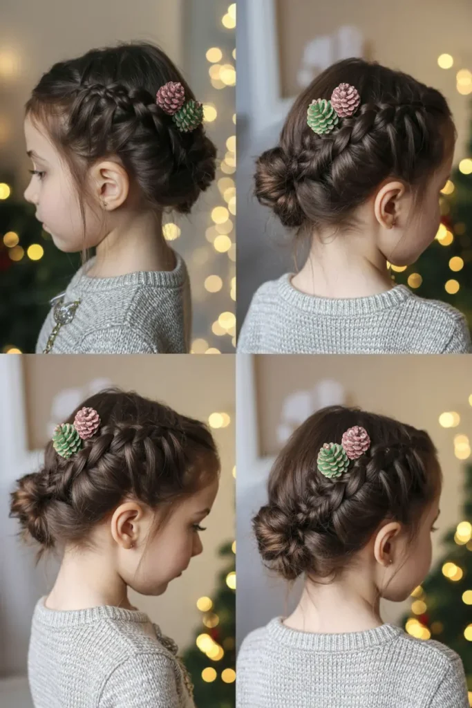 43.festive french twist