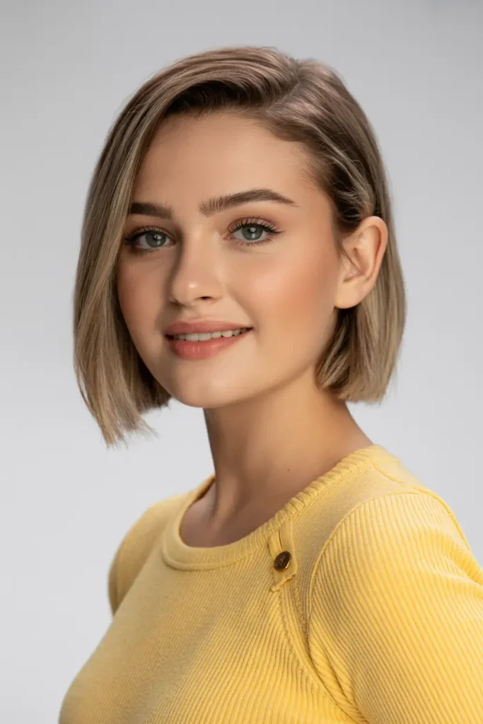5. Inverted Razored Bob for Straight Hair