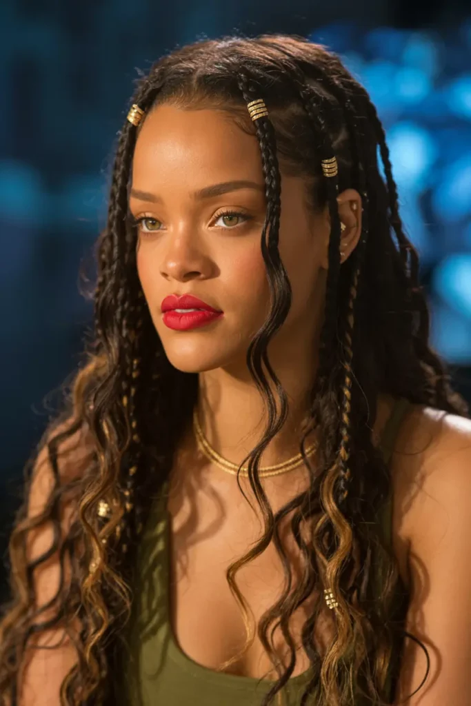 50. Cascading Waves with Micro Cornrows