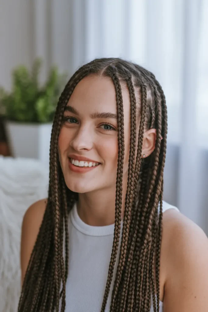 25 Braided Pigtail Hairstyles You’ll Want to Try 11 6. Box Braid Pigtails