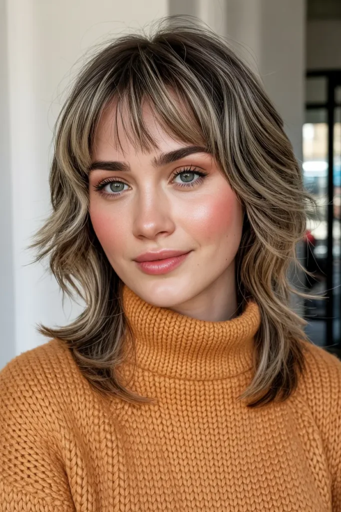 61. Fun Shag with Waterfall Bangs