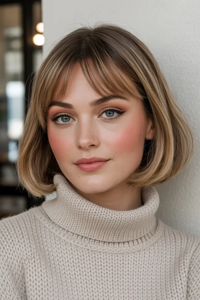 63. Simple Bob with Fringe