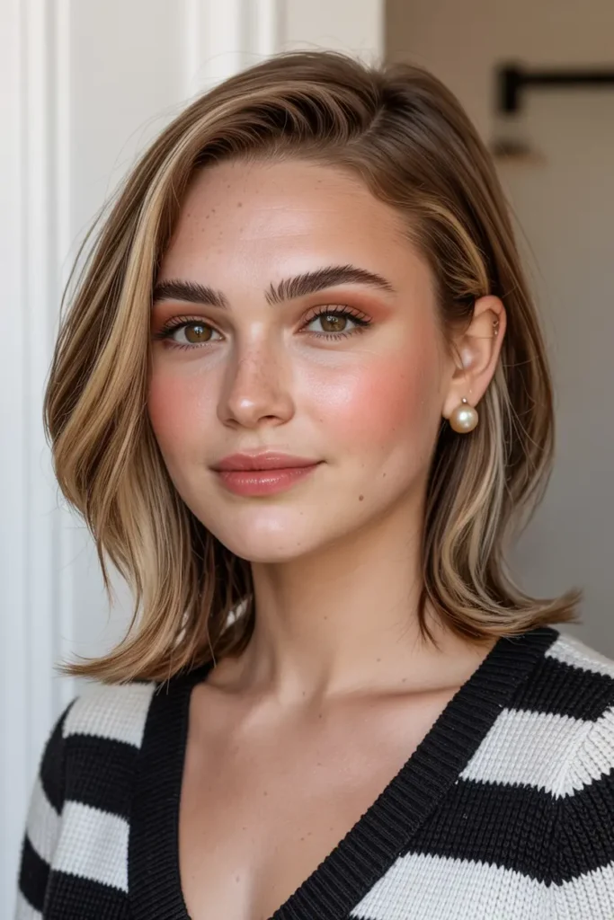 7. Arched Layered Cut