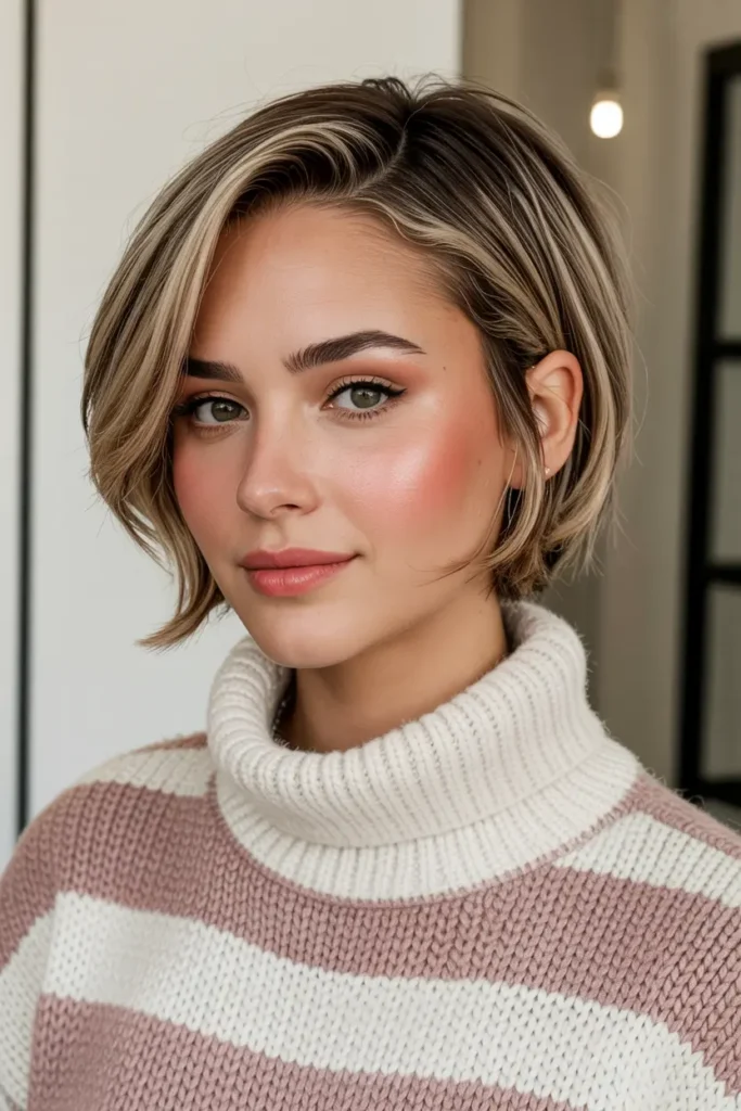 7. Layered 90s Pixie Cut