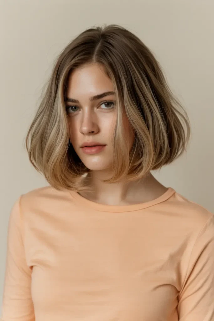 8. Inverted Bob for Thick Hair