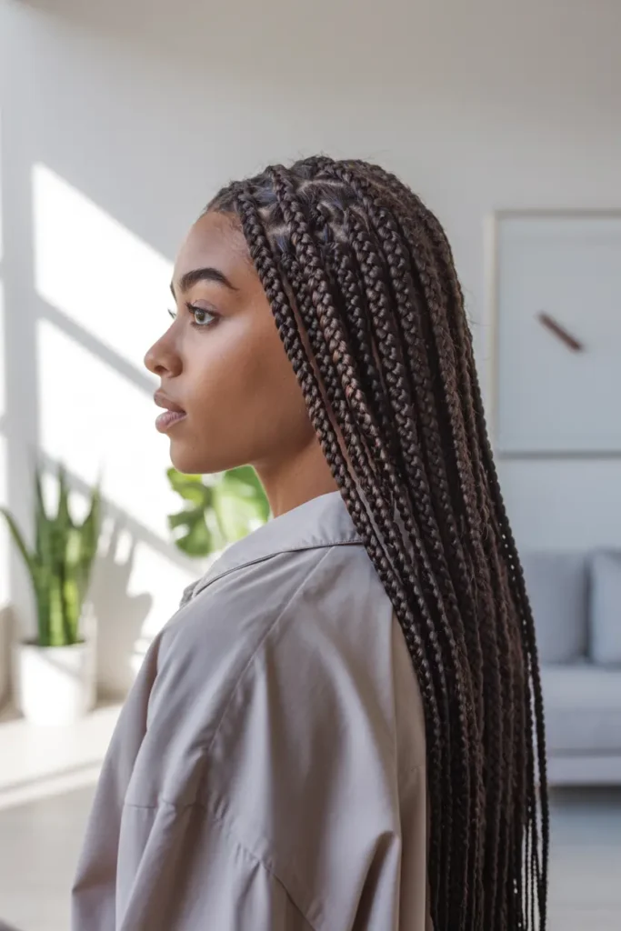 1.knotless box braids 1 1