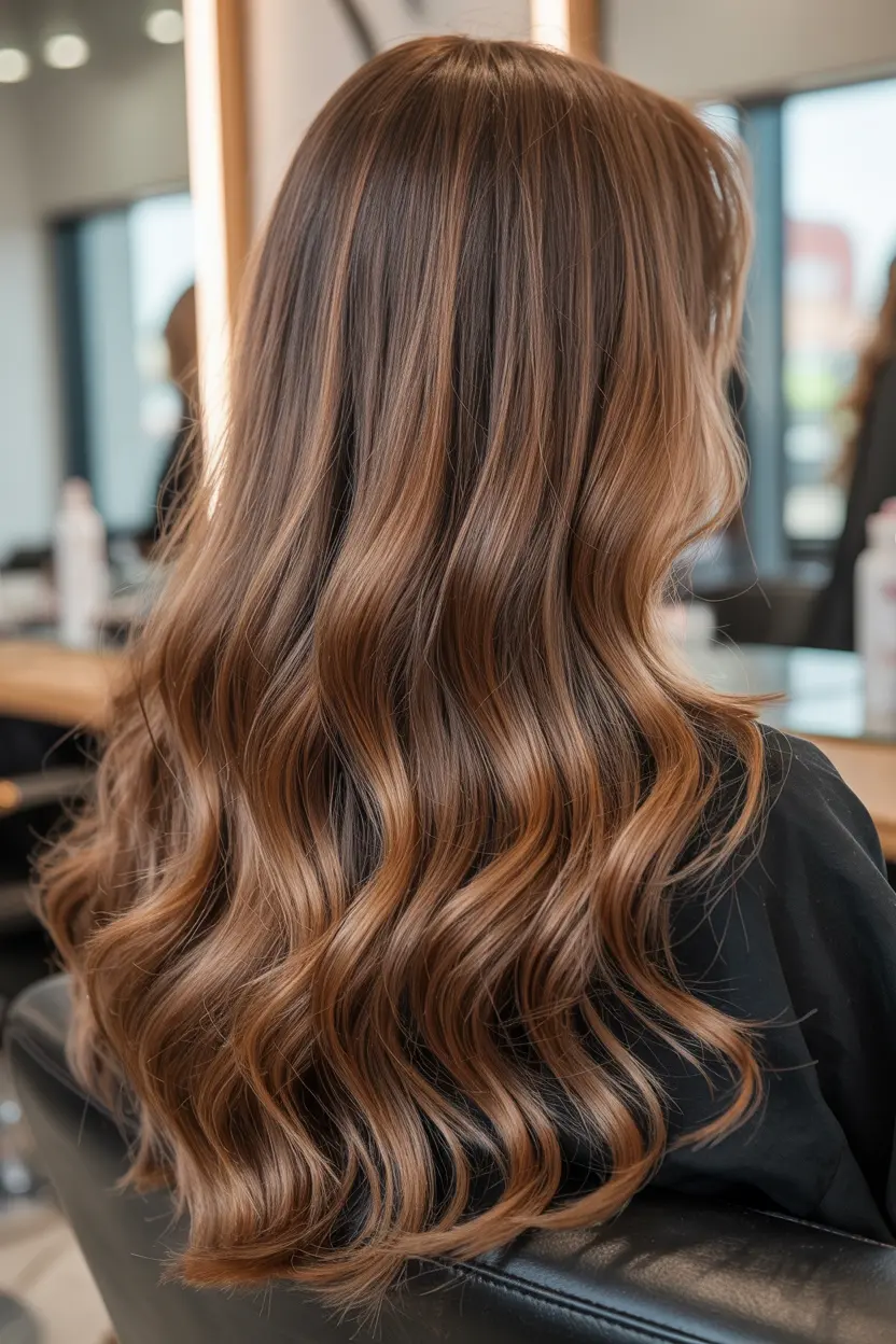 10. Cinnamon Balayage