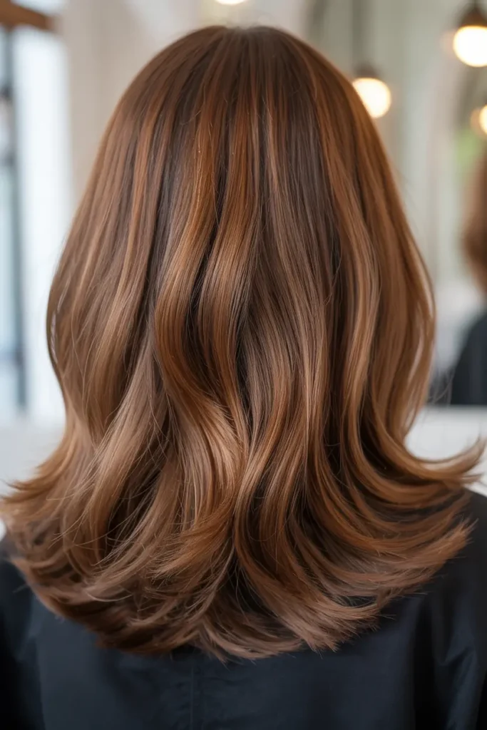 10. Hazelnut Brown with Warm Highlights
