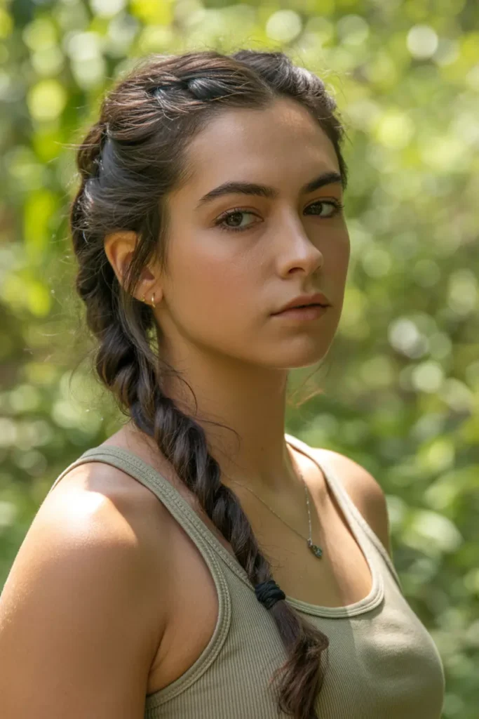 10.twisted side braid