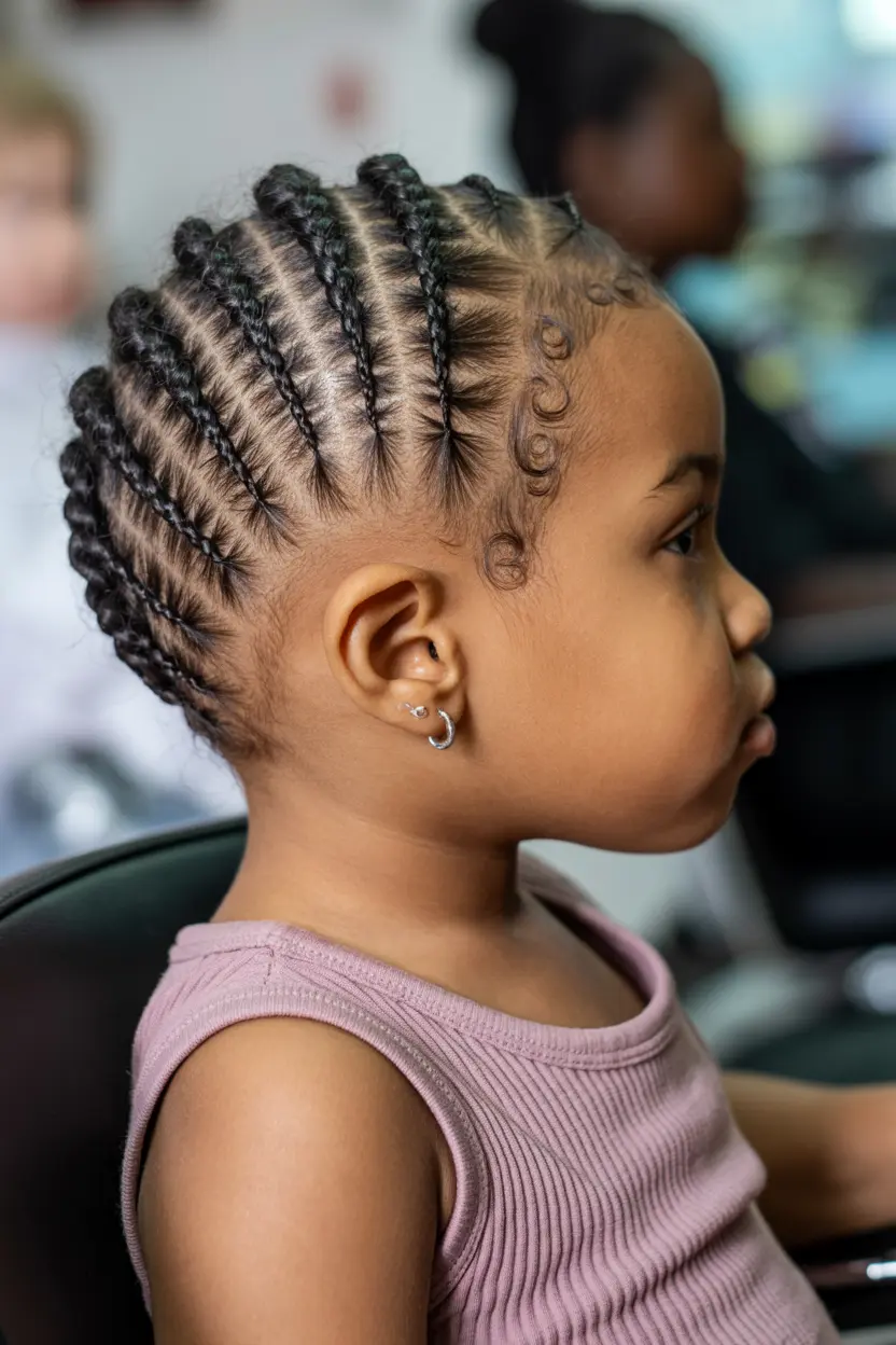 12. short braid mohawk