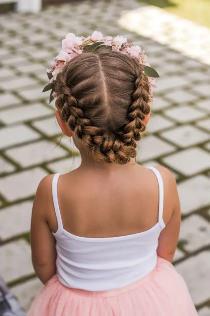 12.heart shaped braided design