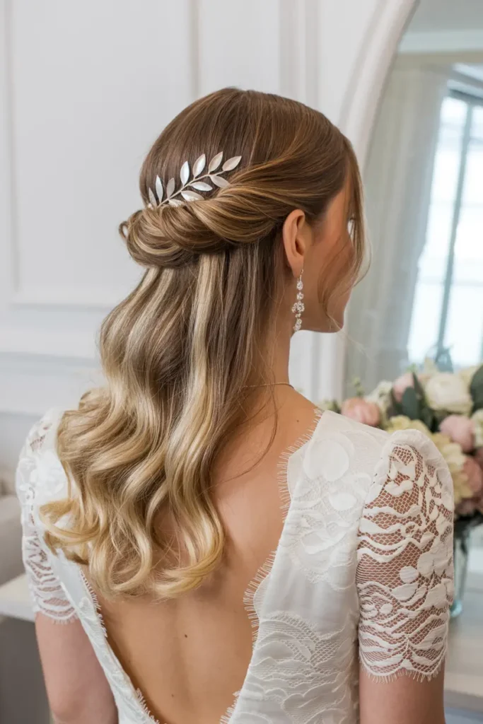 12.natural glow wedding hair