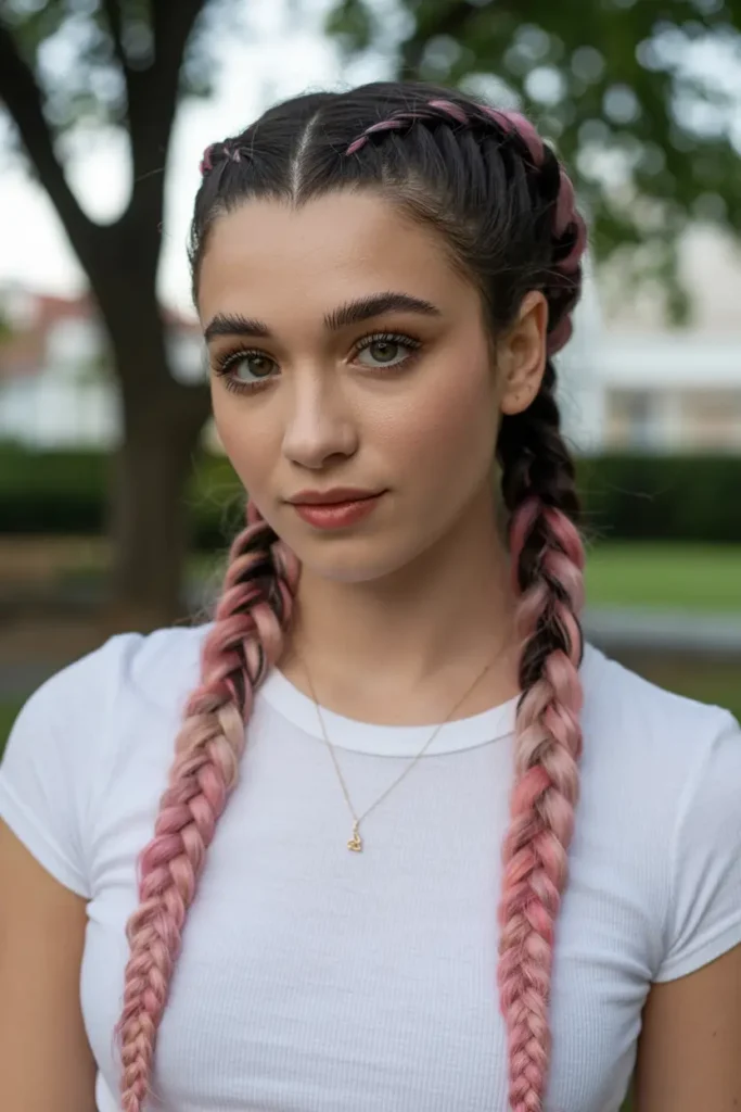 15.zig zag part two pigtails hairstyles