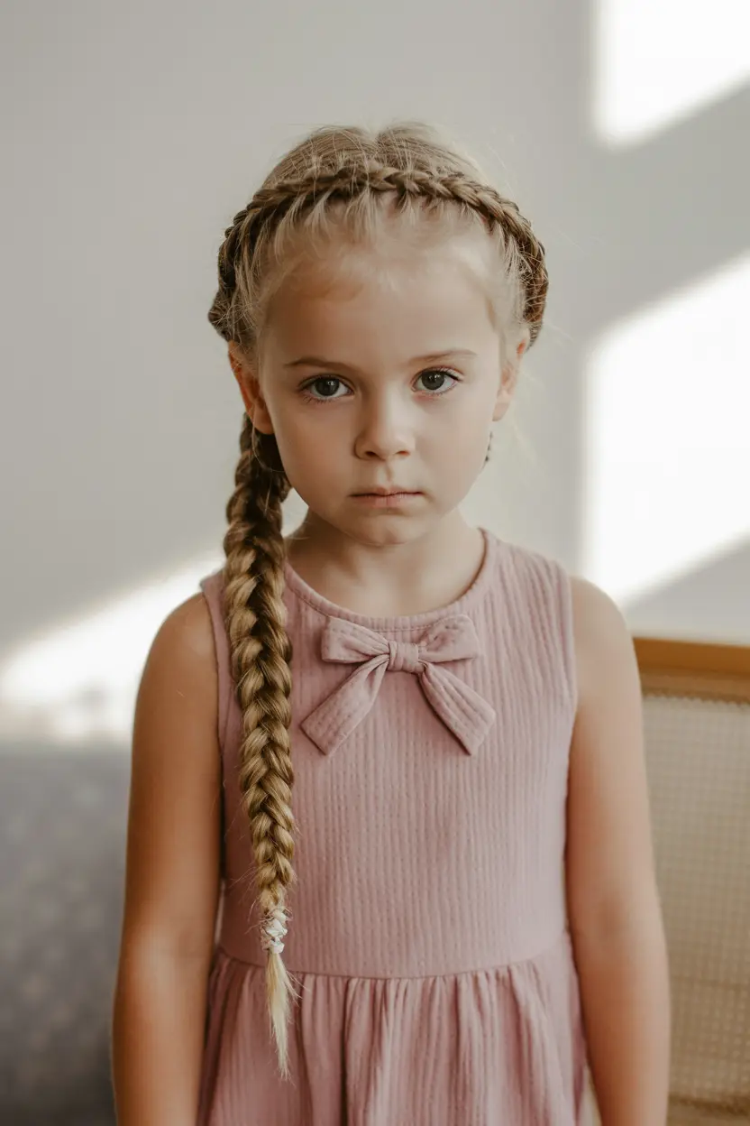 18. fishtail braid with side pony