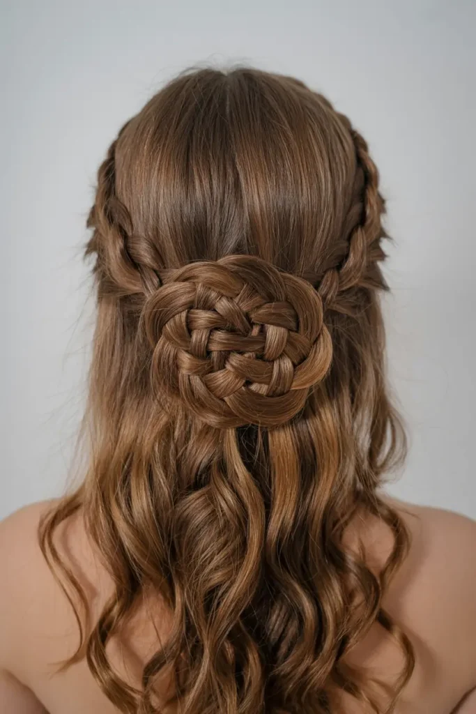 19.braided bun