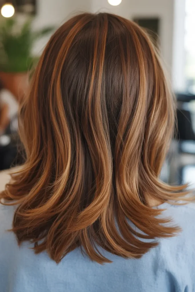 2. Caramel Ribbon Highlights