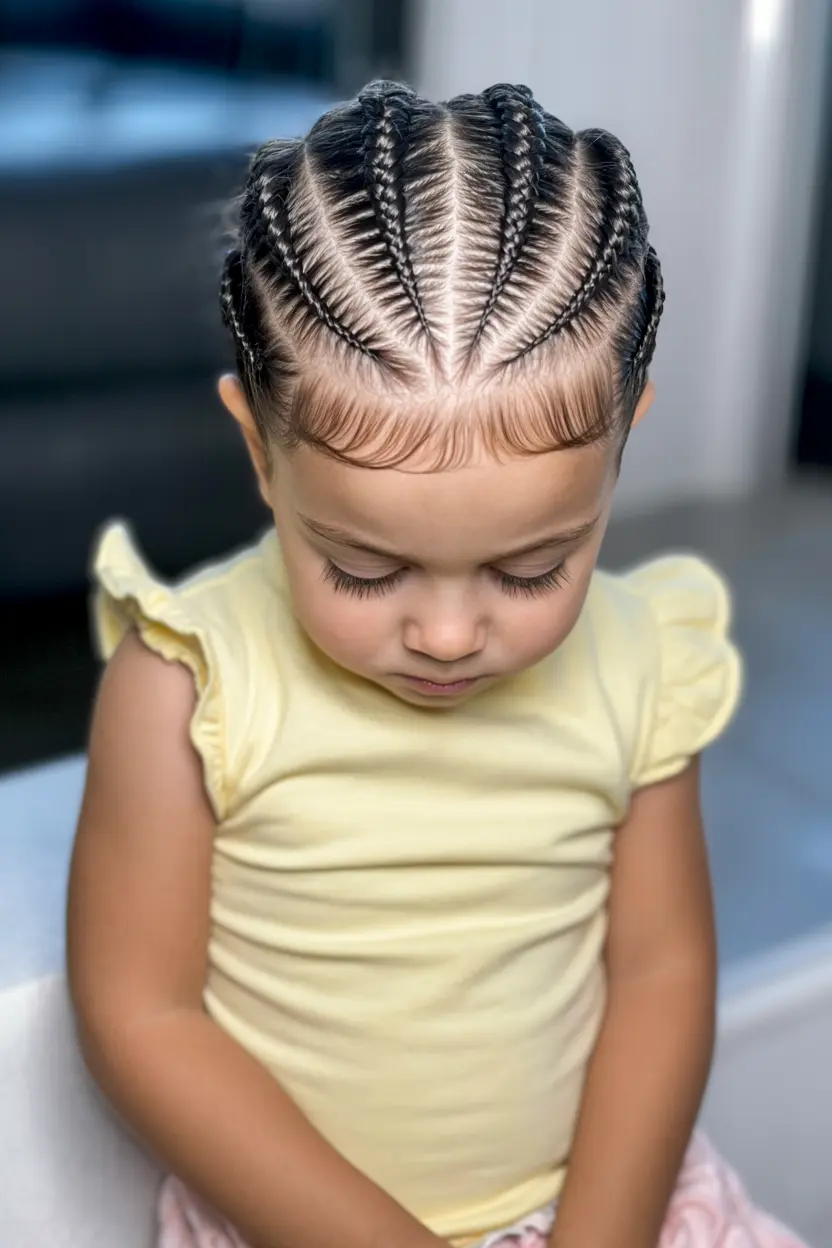 21 chunky braids with short hair